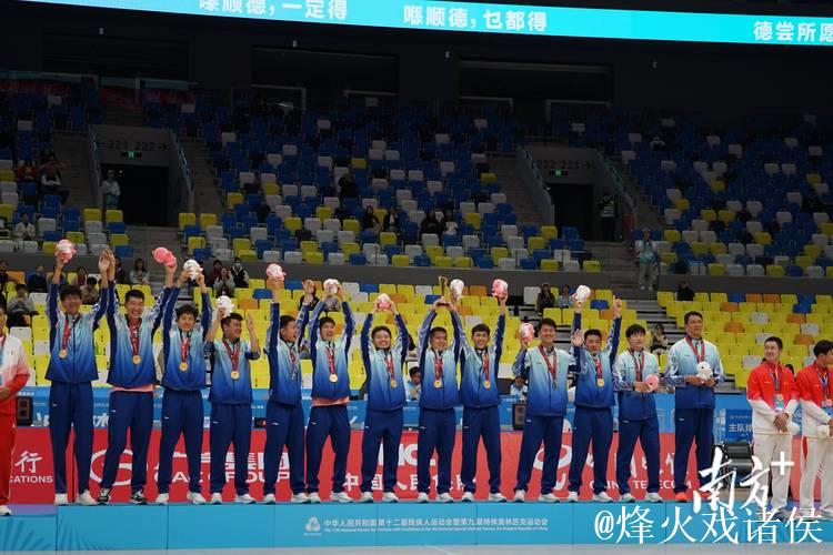 残特奥会聋人篮球男子组顺德开赛